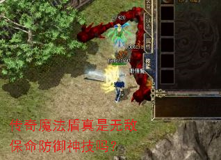 传奇魔法盾真是无敌保命防御神技吗? 传奇魔法盾真是无敌保命防御神技吗?