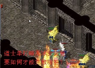 道士单打暗黑冰女究竟要如何才能克敌制胜? 道士单打暗黑冰女究竟要如何才能克敌制胜?