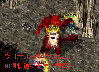 今日新开一秒传奇私服,如何快速提升角色等级? 今日新开一秒传奇私服,如何快速提升角色等级?